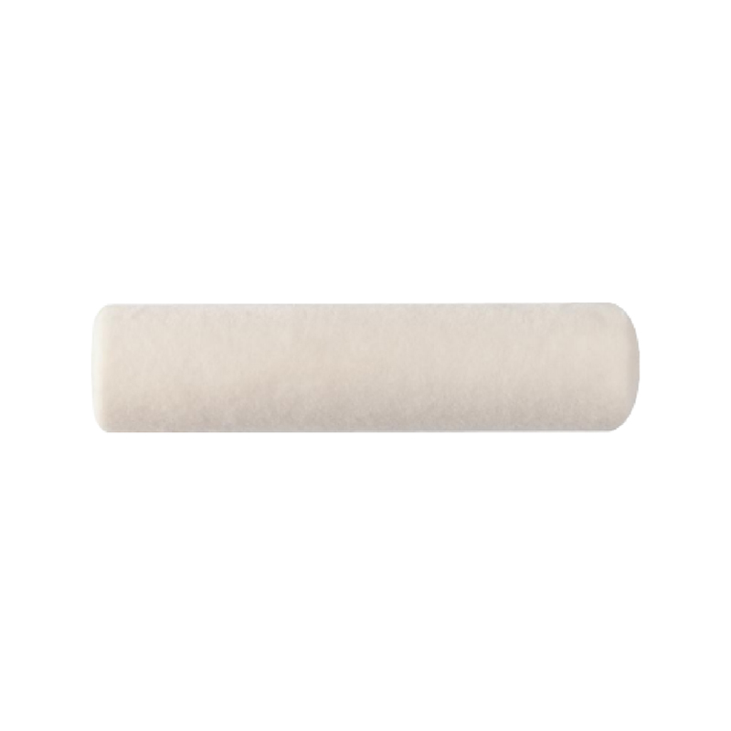 Hvidt vævet mohair rullecover